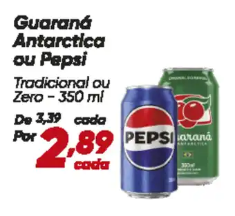 Guaraná Antarctica ou Pepsi