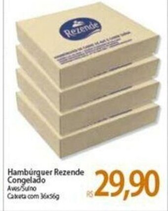 Atacadão Hamburguer rezende Congelado oferta