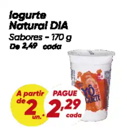 Dia logurte Natural DIA oferta