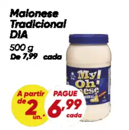 Dia Maionese Tradicional DIA oferta