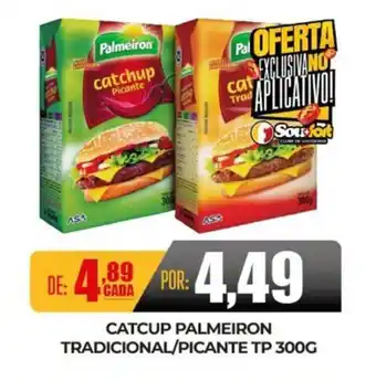 Catcup palmeiron tradicional/picante tp