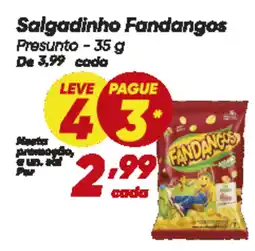 Dia Salgadinho Fandangos Presunto oferta