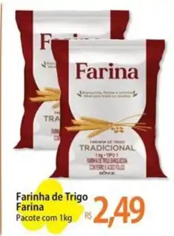 Atacadão Farinha de Trigo Farina oferta