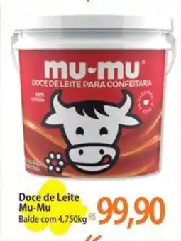 Atacadão Doce de Leite Mu-Mu Balde oferta