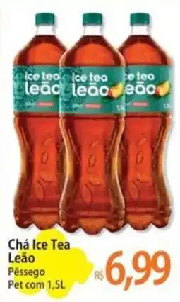 Atacadão Chá Ice Tea Leão Pêssego Pet oferta
