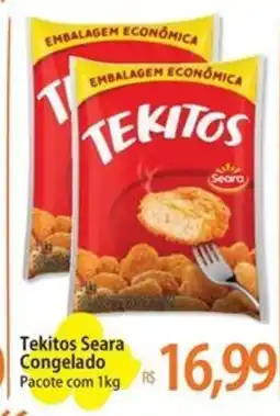 Atacadão Tekitos Seara Congelado Pacote oferta