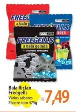 Atacadão Bala Riclan Freegells oferta