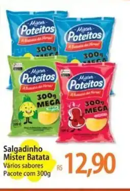 Atacadão Salgadinho Mister Batata Vários sabores oferta