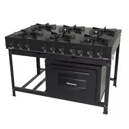 Benoit Fogão Industrial a Gás Venâncio Bravo BR6BF com Forno 6 Bocas oferta
