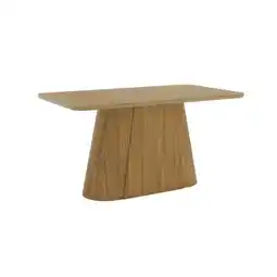 Benoit Mesa de Jantar Henn SC117-128 Olívia Com Tampo Vidro Canto Arredondado 160cm oferta