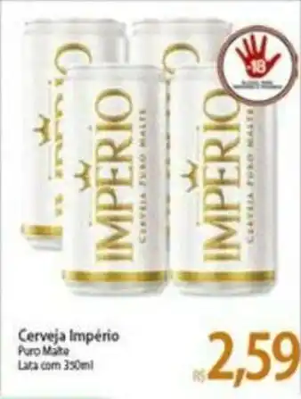 Atacadão Cerveja Imperio 350ml oferta