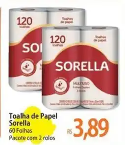 Atacadão Toalha de Papel Sorella oferta