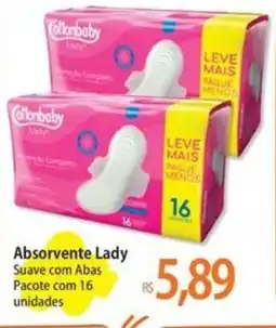 Atacadão Absorvente Lady oferta