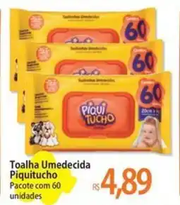 Atacadão Toalha Umedecida Piquitucho oferta