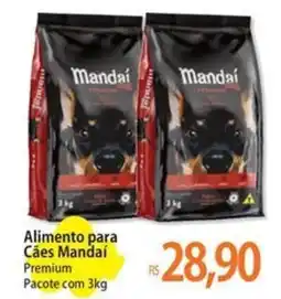 Atacadão Alimento para Cães Mandaí Premium oferta
