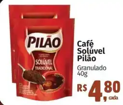 Supermercados Mateus Cafe Solúvel Pilão oferta