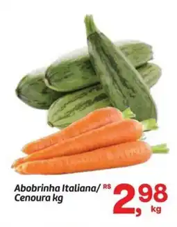 Fort Atacadista Abobrinha Italiana/ Cenoura oferta