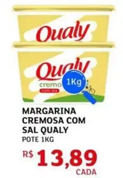 Assaí Atacadista Margarina cremosa com sal qualy pote oferta