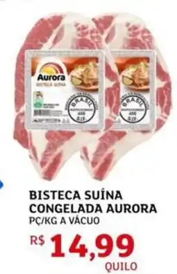 Assaí Atacadista Bisteca suína congelada aurora oferta