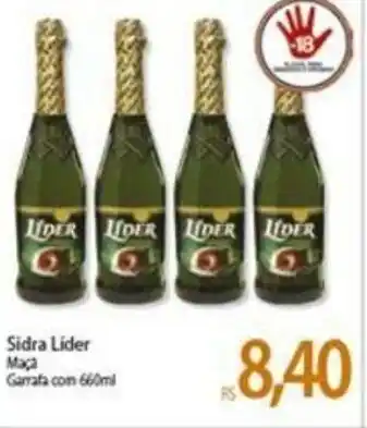 Atacadão Sidra Lider Maca 600ml oferta
