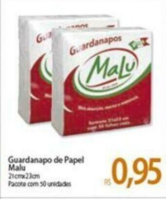 Atacadão Guardanapo de Papel Malu oferta