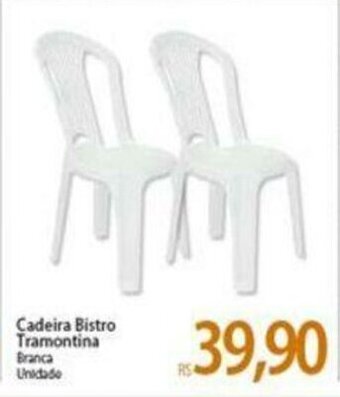 Atacadão Cadeira Bistro Tramontina oferta