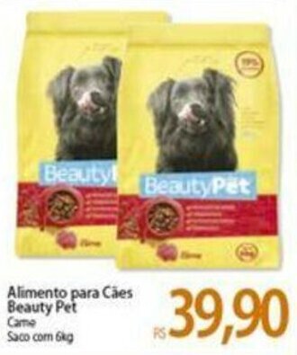 Atacadão Alimento para Caes Beauty Pet 6kg oferta