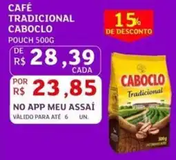 Assaí Atacadista Café tradicional caboclo pouch oferta