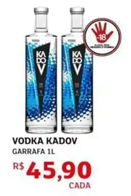 Assaí Atacadista Vodka kadov garrafa oferta