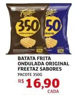 Assaí Atacadista Batata frita ondulada original freetaz sabores oferta