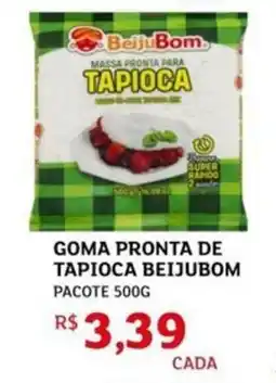 Assaí Atacadista Goma pronta de tapioca beijubom pacote oferta