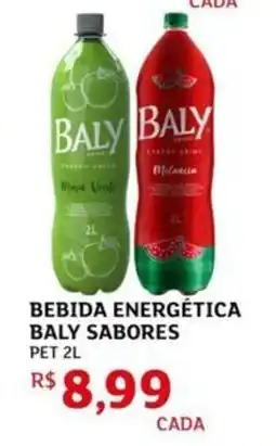 Assaí Atacadista Bebida energética baly sabores oferta