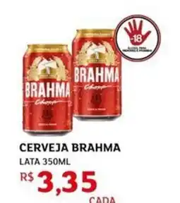 Assaí Atacadista Cerveja brahma oferta