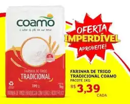 Assaí Atacadista Farinha de trigo tradicional coamo pacote oferta
