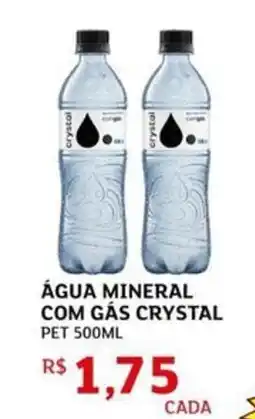 Assaí Atacadista Água mineral com gás crystal pet oferta