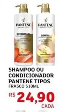 Assaí Atacadista Shampoo ou condicionador pantene tipos frasco oferta
