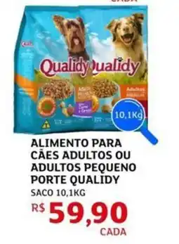 Assaí Atacadista Alimento para cães adultos ou adultos pequeno porte qualidy saco oferta