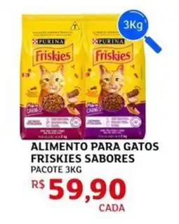 Assaí Atacadista ALIMENTO PARA GATOS FRISKIES SABORES PACOTE oferta