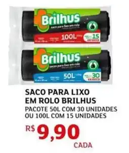 Assaí Atacadista Saco para lixo em rolo brilhus oferta