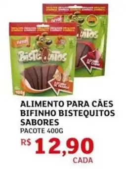 Assaí Atacadista Alimento para caes bifinho bistequitos sabores oferta