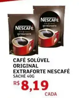 Assaí Atacadista Café solúvel original extraforte nescafé sache oferta