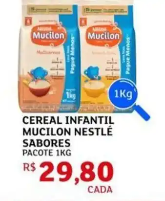 Assaí Atacadista Cereal infantil mucilon nestlé sabores oferta