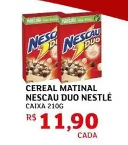 Assaí Atacadista Cereal matinal nescau duo nestlé caixa oferta