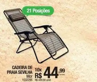 Milium Cadeira De Praia Sevilha Mor oferta