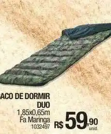 Saco De Dormir Duo Fa Maringa