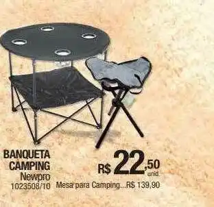 Banqueta Camping Newpro