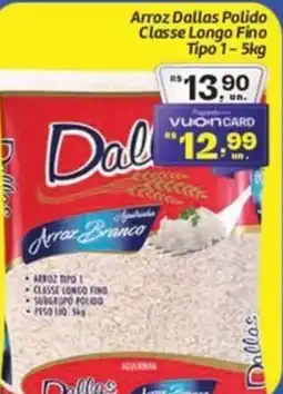 Comper Arroz Dallas Polido Classe Longo Fino Tipo 1 oferta