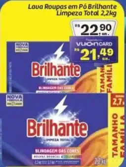 Comper Lava Roupas em Pó Brilhante Limpeza Total oferta