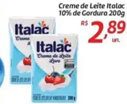 Comper Creme de Leite Italac 10% de Gordura oferta