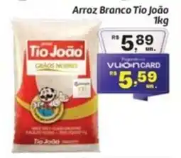Comper Arroz Branco Tio João oferta